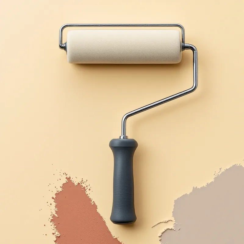Illustration of an adjustable roller frame