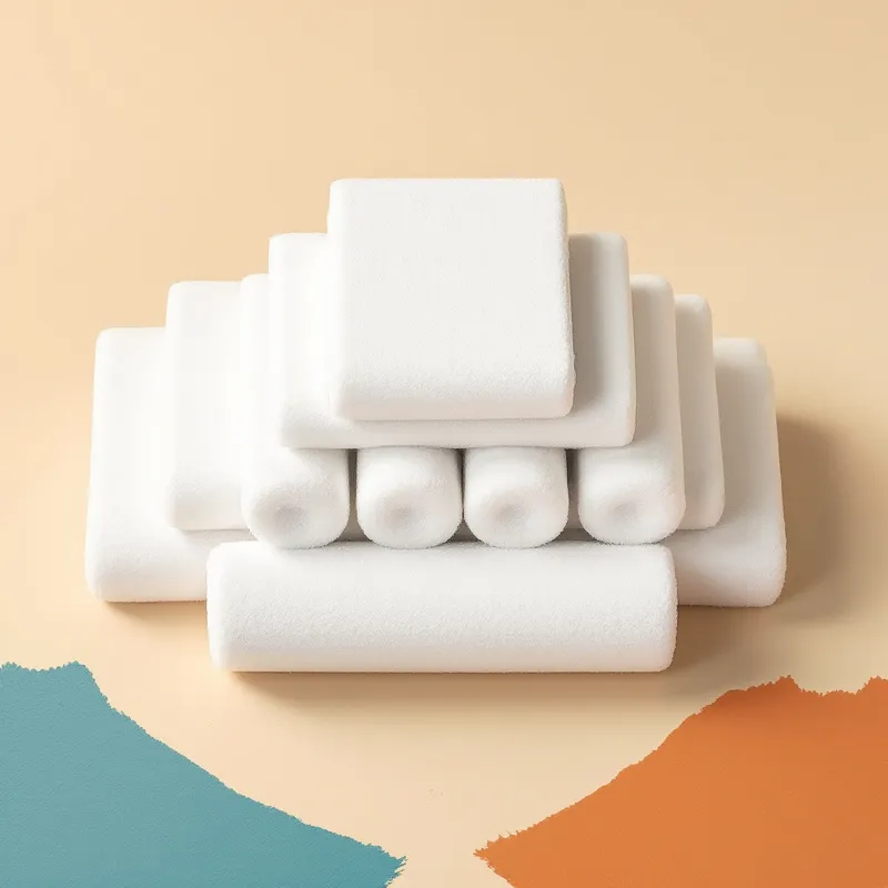 Illustration of a large pack of 9 inch roller covers